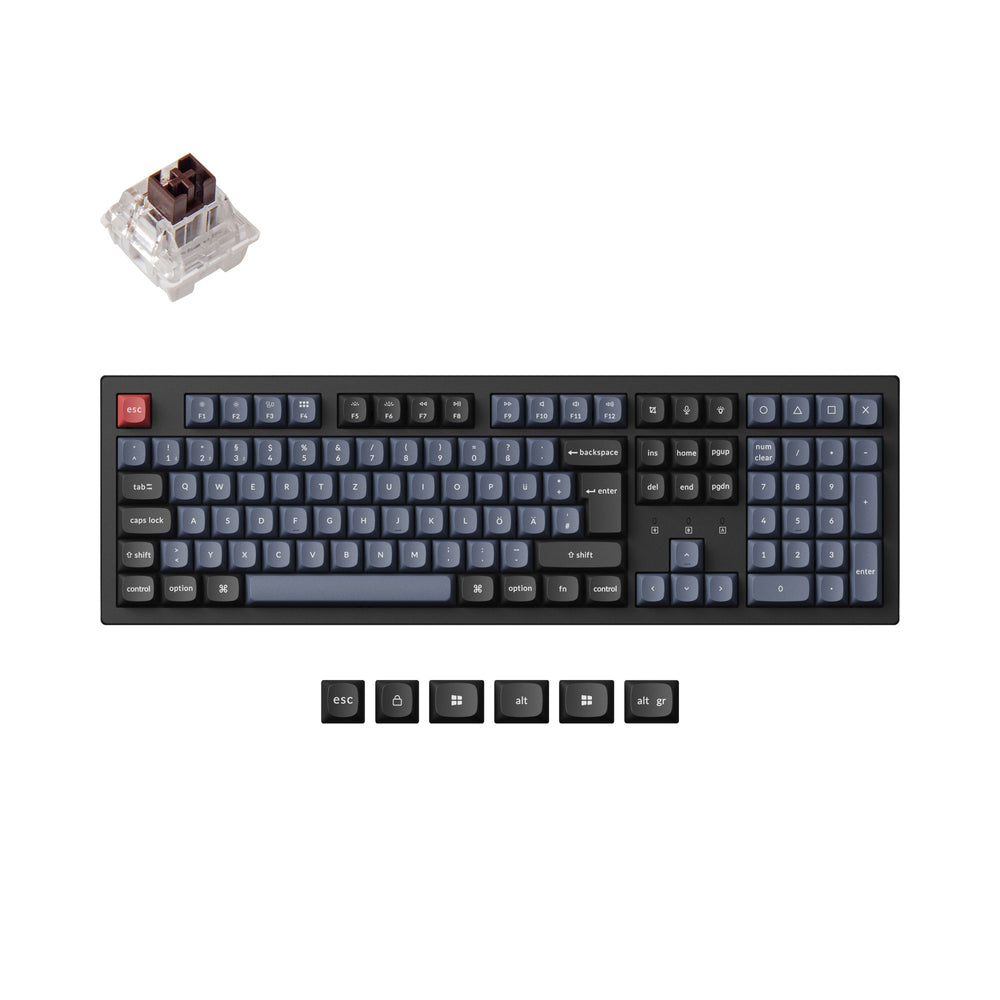 Keychron K10 Pro QMK/VIA Wireless Mechanical Keyboard ISO Layout Collection