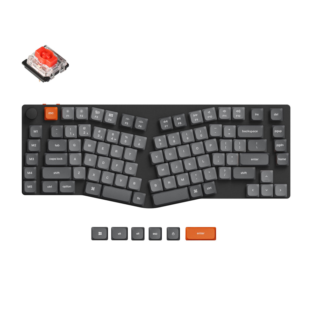 Keychron K15 Max (Alice Layout) QMK Wireless Custom Mechanical Keyboard (US ANSI Layout)