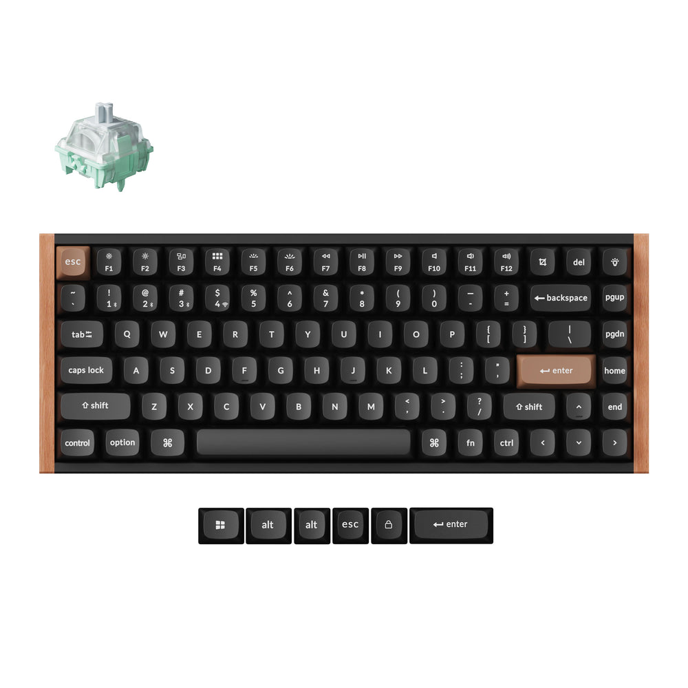 Keychron K2 HE Wireless Magnetic Switch Custom Keyboard (US ANSI Layout)