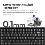Keychron K2 HE Wireless Magnetic Switch Custom Keyboard - Resin Edition (US ANSI Layout)
