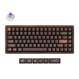 Keychron K2 HE Wireless Magnetic Switch Custom Keyboard (All-Wood Special Edition)  (US ANSI Layout)