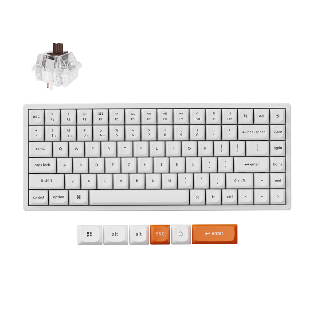 Keychron K2 Max QMK Wireless Mechanical Keyboard (US ANSI Layout)