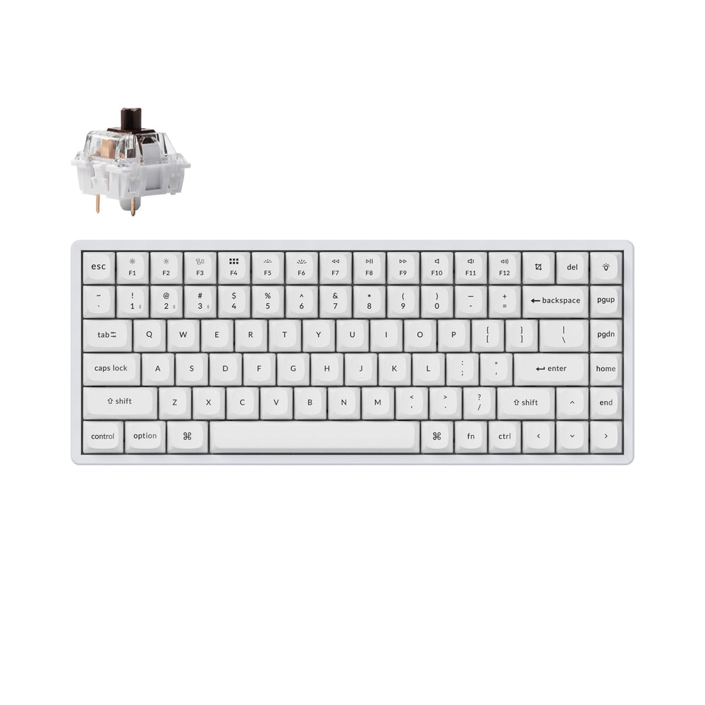 Keychron K2 Pro QMK/VIA Wireless Mechanical Keyboard (US ANSI Keyboard)