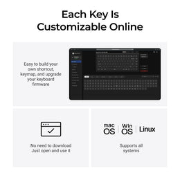 Keychron K2 Ultra 8K Wireless Custom Mechanical Keyboard (US ANSI Layout)
