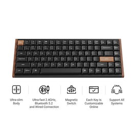 Keychron K3 HE Wireless Magnetic Switch Custom Keyboard (US ANSI Layout)