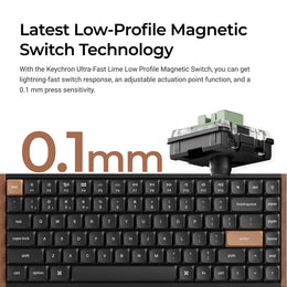 Keychron K3 HE Wireless Magnetic Switch Custom Keyboard (US ANSI Layout)