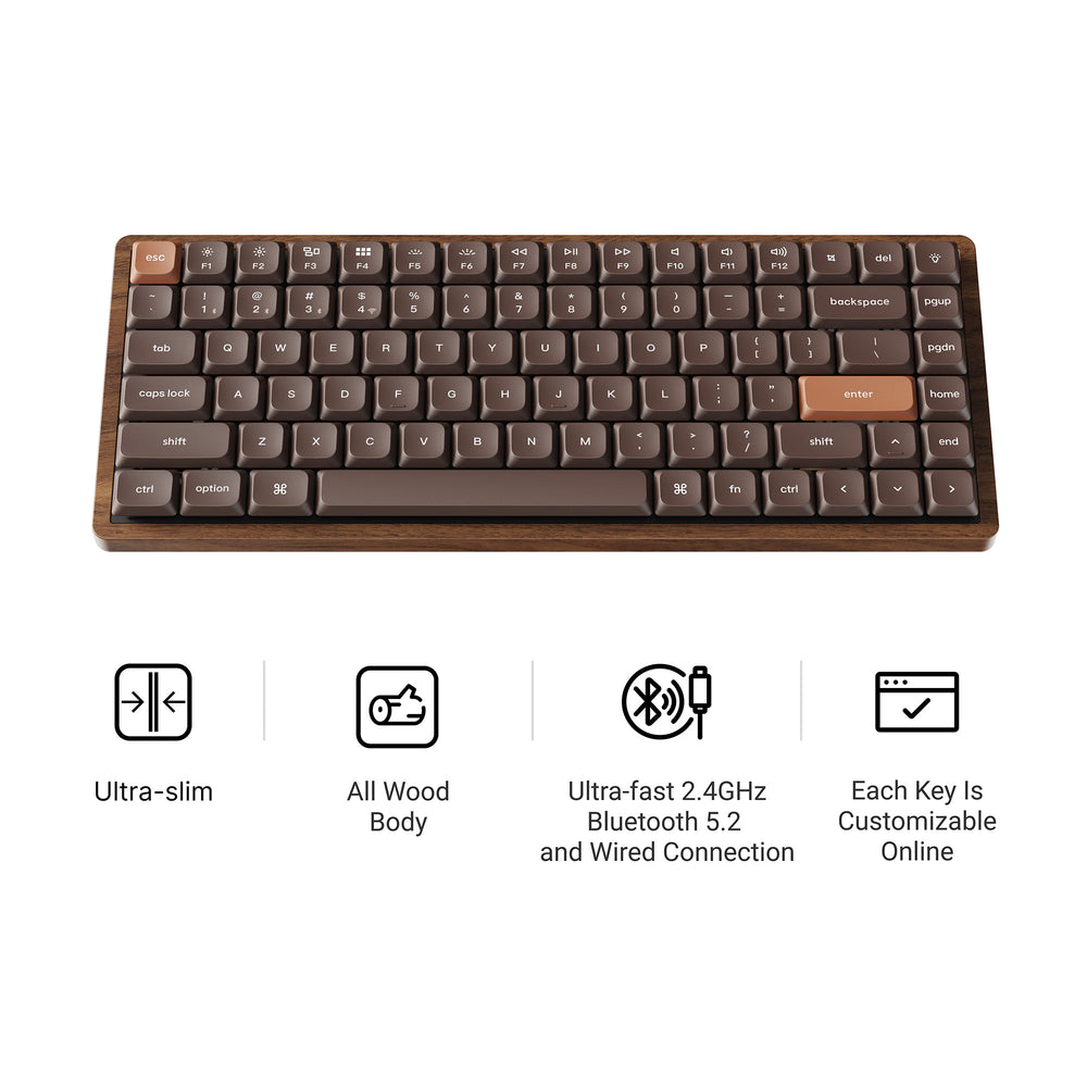 Keychron Q5 HE QMK Wireless Custom Keyboard (US ANSI Layout