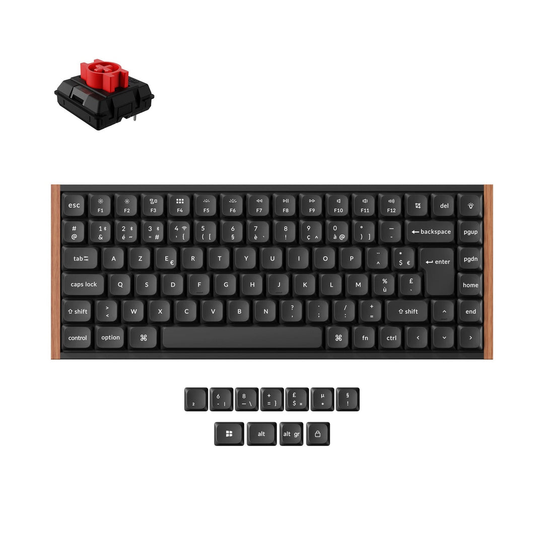 Keychron Q12 QMK / Gateron G Pro 赤軸 Keychron Q12 HE QMK Wireless Custom Keyboard (US ANSI Layout