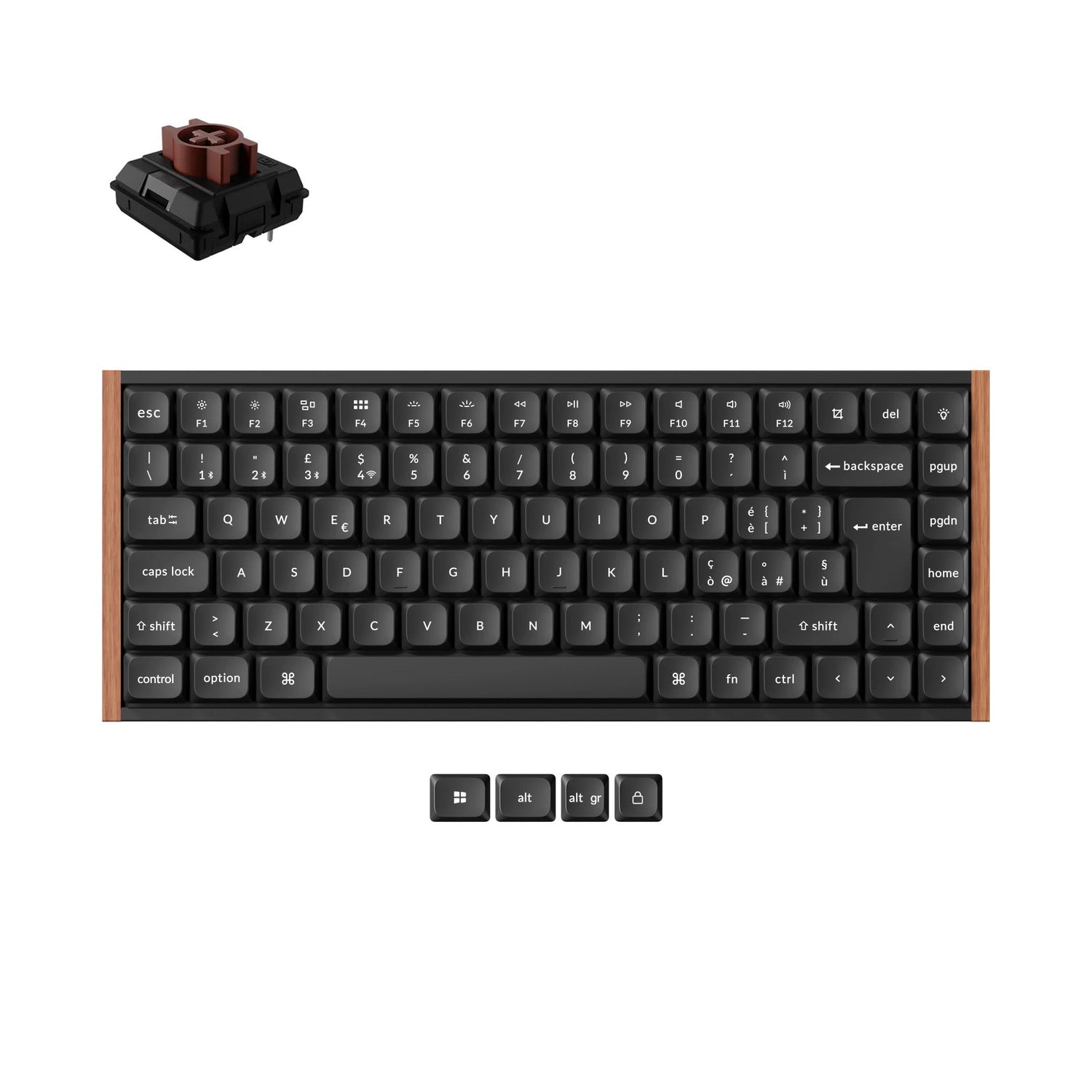 Keychron K3 Ultra 8K Wireless Custom Mechanical Keyboard ISO Layout Collection