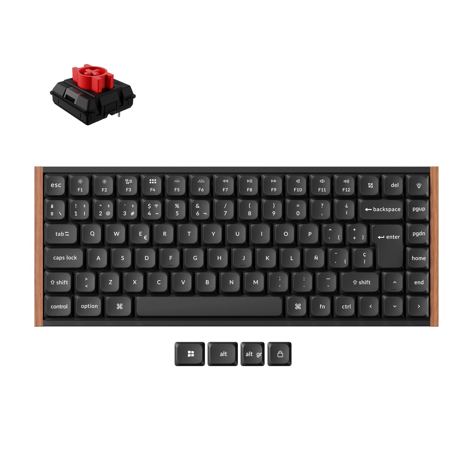 Keychron K3 Ultra 8K Wireless Custom Mechanical Keyboard ISO Layout Collection
