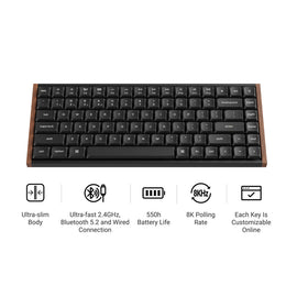 Keychron K3 Ultra 8K Wireless Custom Mechanical Keyboard (US ANSI Layout)