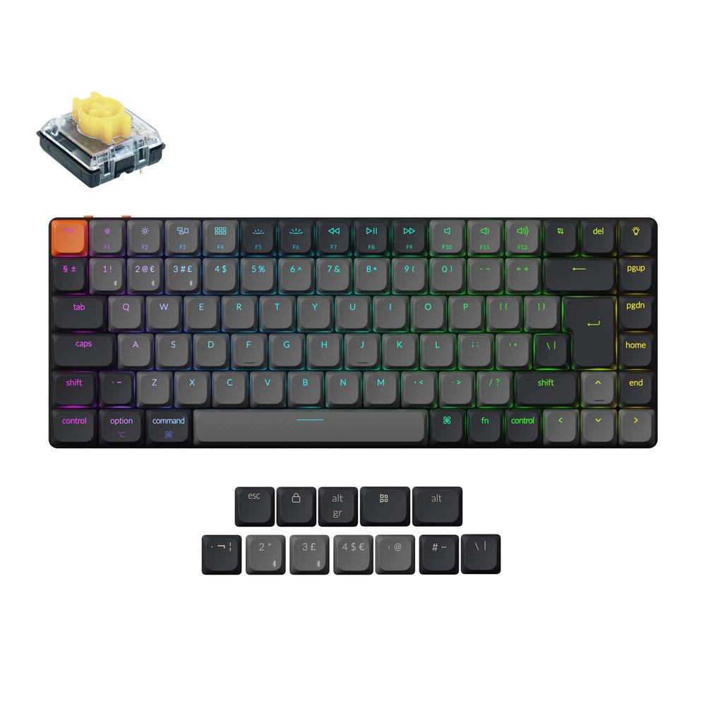 Keychron K3 QMK Wireless Mechanical Keyboard (ISO Layout) - Version 3