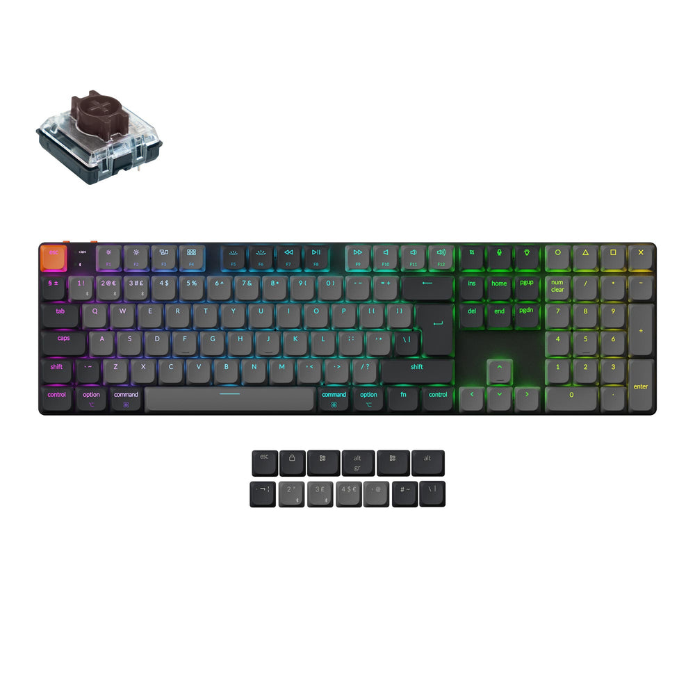 Keychron K5 QMK Wireless Mechanical Keyboard (ISO Layout) - Version 2