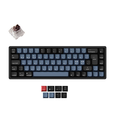 Keychron K6 Pro QMK/VIA Wireless Mechanical Keyboard ISO Layout Collection