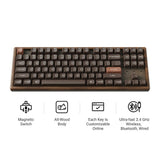 Keychron K8 HE Wireless Magnetic Switch Custom Keyboard - All-Wood Special Edition (US ANSI Layout)