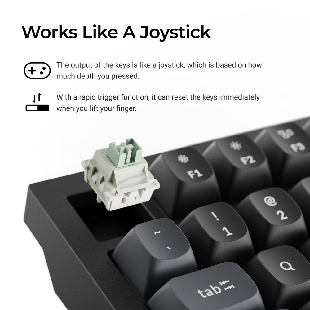 Keychron Q1 HE 8K Wired Magnetic Switch Keyboard (US ANSI Layout ...
