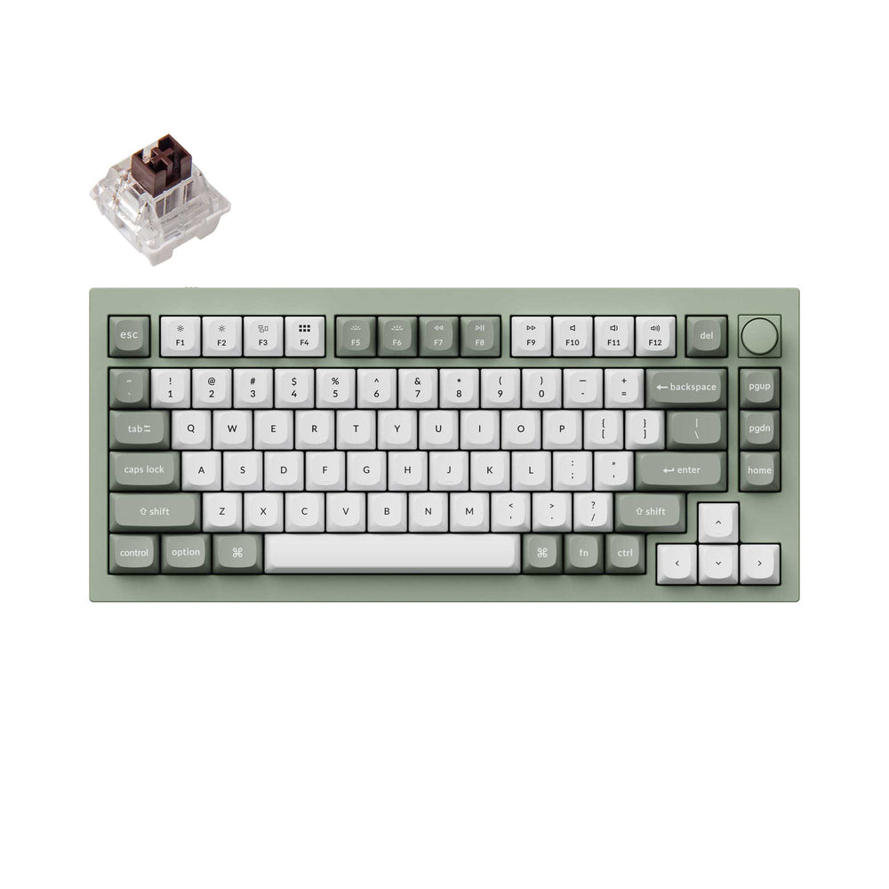 Keychron Q1 QMK Custom Mechanical Keyboard - Version 2（US ANSI Layout）