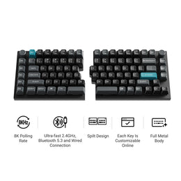 Keychron Q11 Ultra 8K Wireless Custom Mechanical Keyboard (US ANSI Layout)