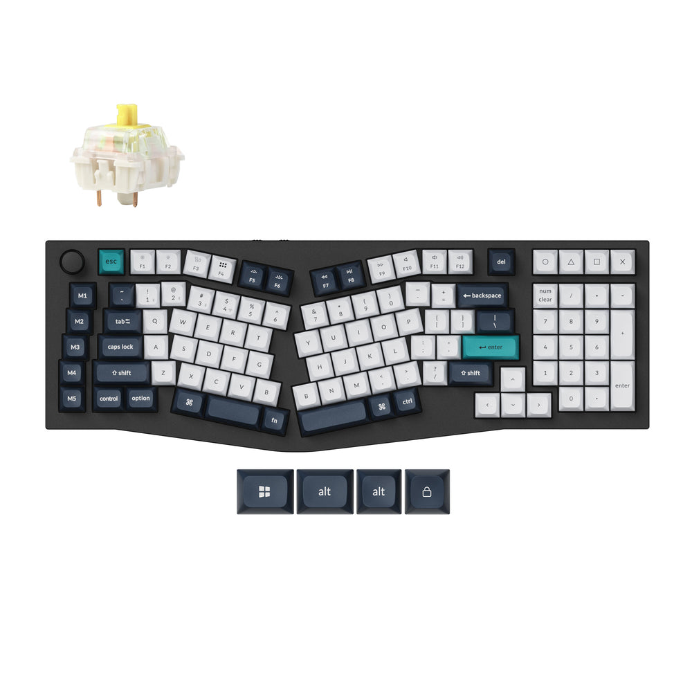 Keychron Q13 Max (Alice Layout) QMK Wireless Custom Mechanical Keyboard（US ANSI Layout）