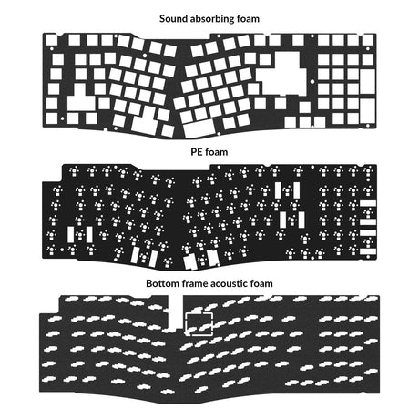 Keychron Q13 Pro / Q13 Max Acoustic Upgrade Kit