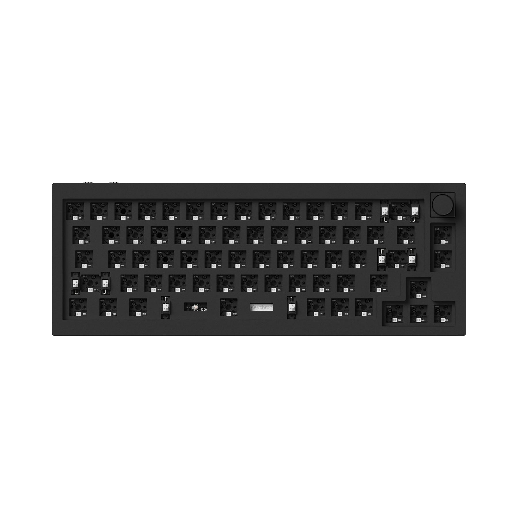 Keychron Q2 Pro QMK/VIA Wireless Custom Mechanical Keyboard (US ANSI Layout)