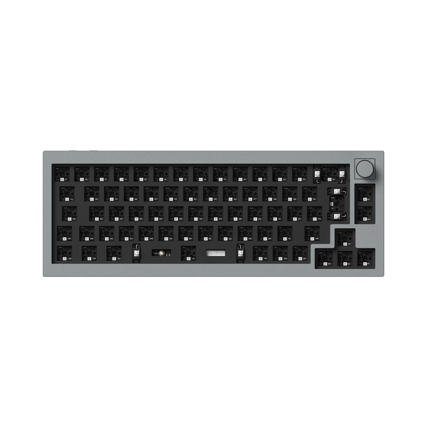 Keychron Q2 Pro QMK/VIA Wireless Custom Mechanical Keyboard (US ANSI Layout)