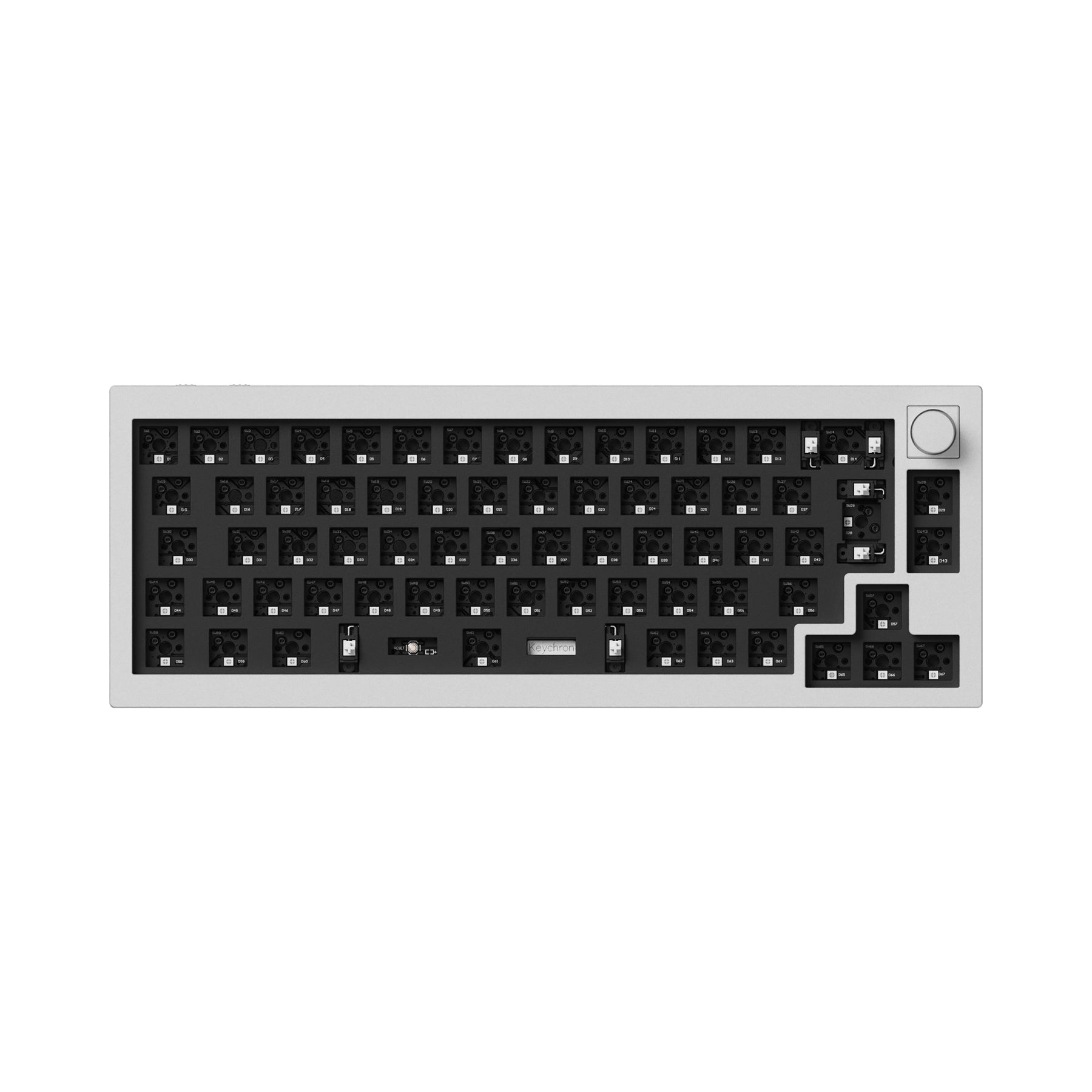 Keychron Q2 Pro QMK/VIA Wireless Custom Mechanical Keyboard (US ANSI Layout)
