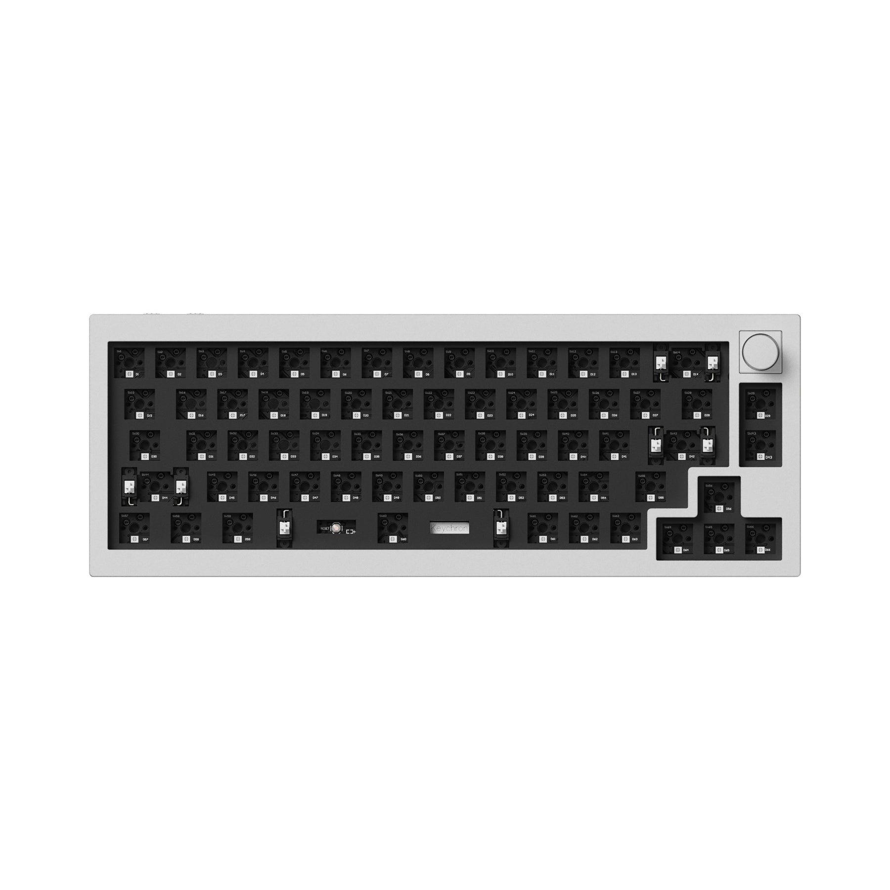 Keychron Q2 Pro QMK/VIA Wireless Custom Mechanical Keyboard (US ANSI Layout)