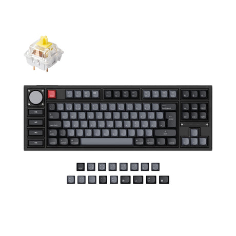 Keychron Q3 Pro QMK/VIA Wireless Custom Mechanical Keyboard ISO Layout Collection