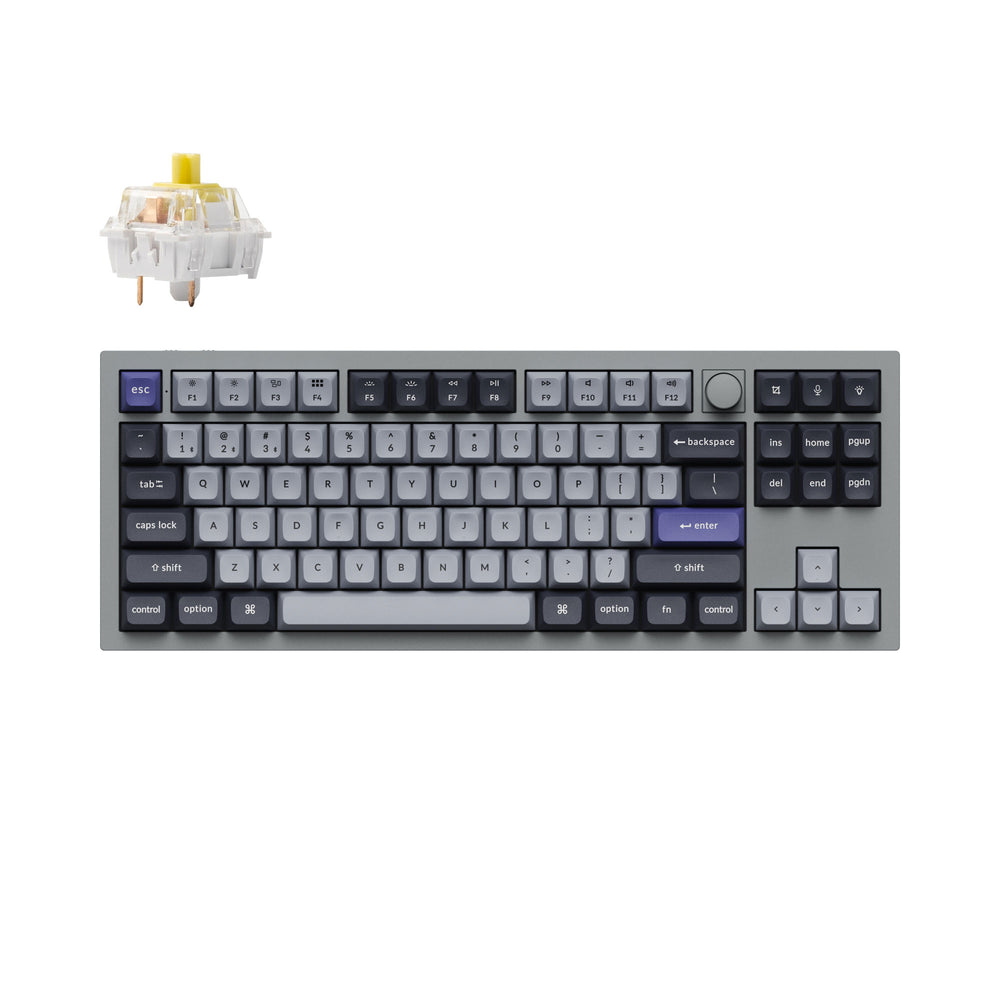 Keychron Q3 Pro QMK/VIA Wireless Custom Mechanical Keyboard (US ANSI Layout)