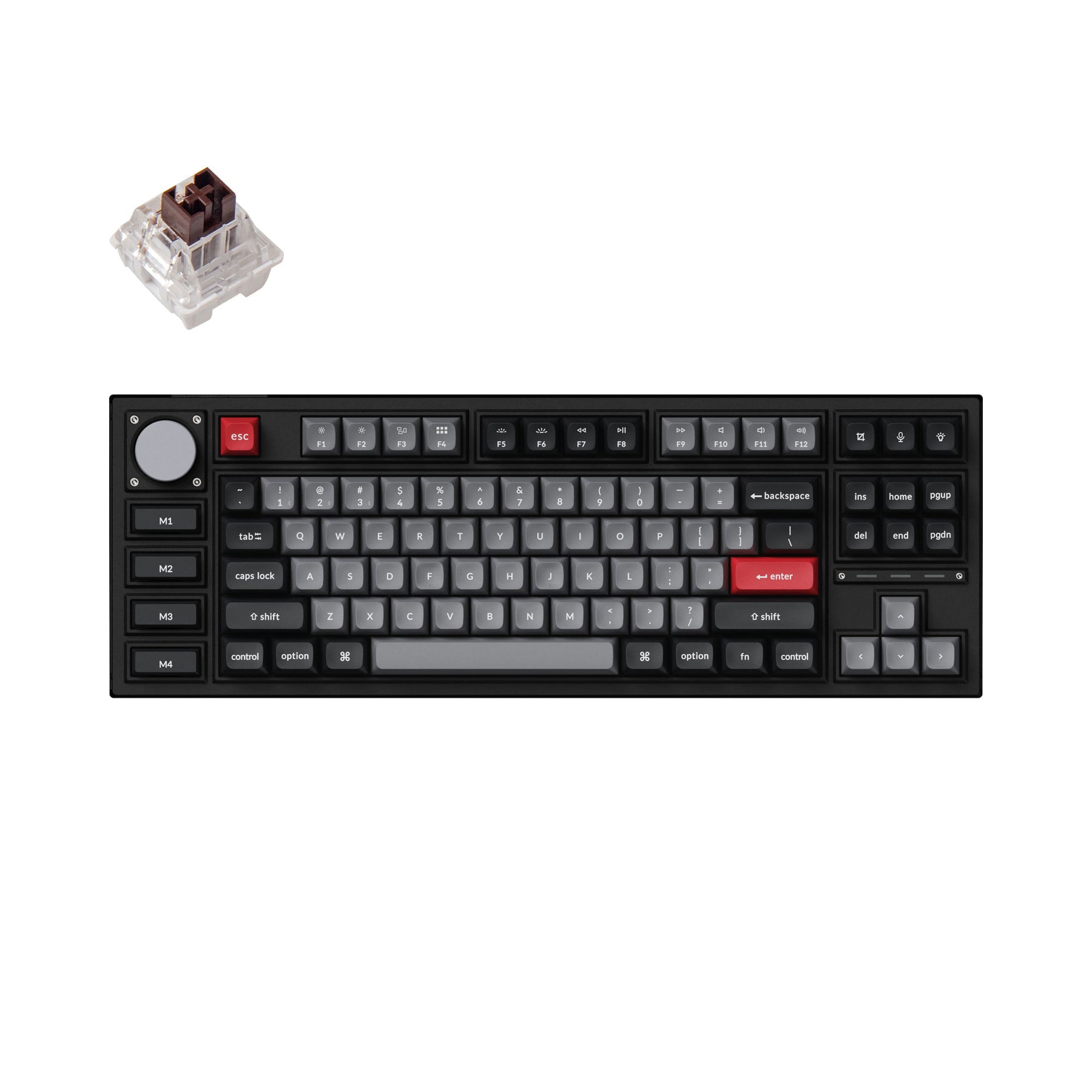 Keychron Q3 Pro QMK/VIA Wireless Custom Mechanical Keyboard