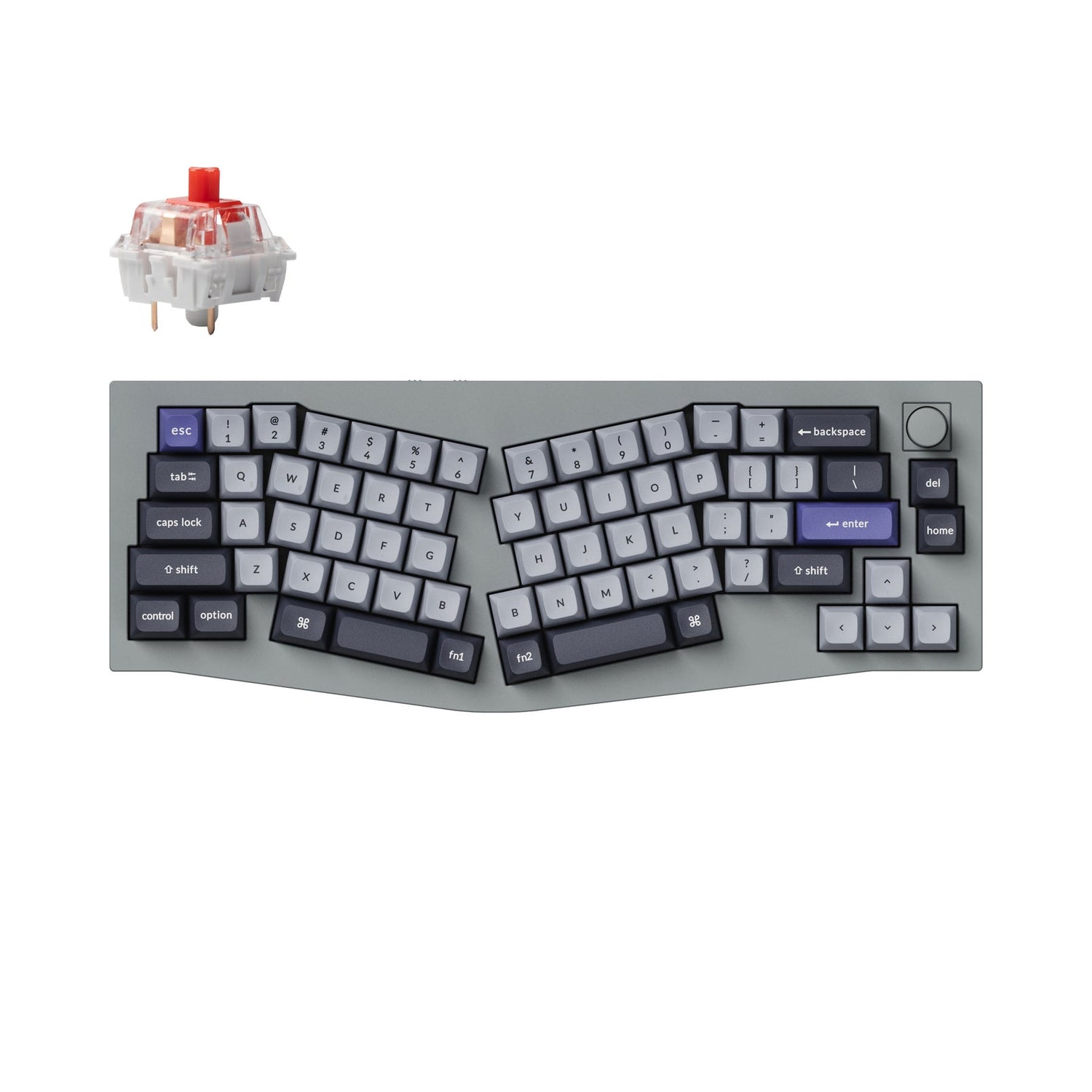Keychron Q8 Pro (Alice Layout) QMK/VIA Wireless Custom Mechanical Keyb ...