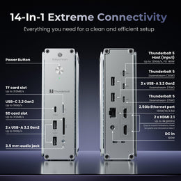 Keychron Thunderbolt 5 Dock (14-in-1)