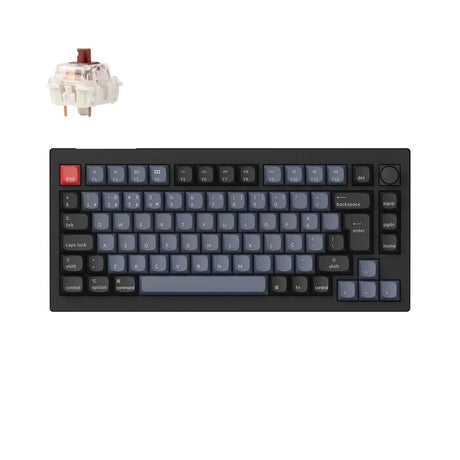 Keychron V1 Max QMK Wireless Custom Mechanical Keyboard ISO Layout Collection