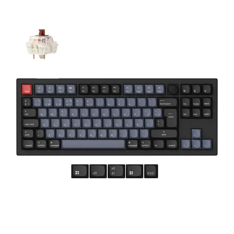 Keychron V3 Max QMK/VIA Wireless Custom Mechanical Keyboard ISO Layout Collection