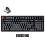 Keychron V5 8K QMK Wired Custom Mechanical Keyboard ISO Layout Collection