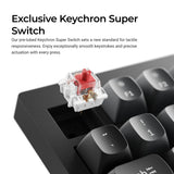 Keychron V6 8K QMK Wired Custom Mechanical Keyboard (US ANSI Layout)