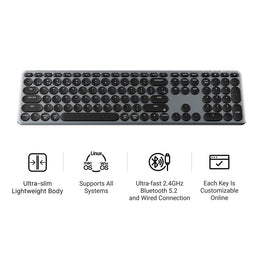 Keychron B5 Pro Ultra-Slim Wireless Keyboard (US ANSI Layout)