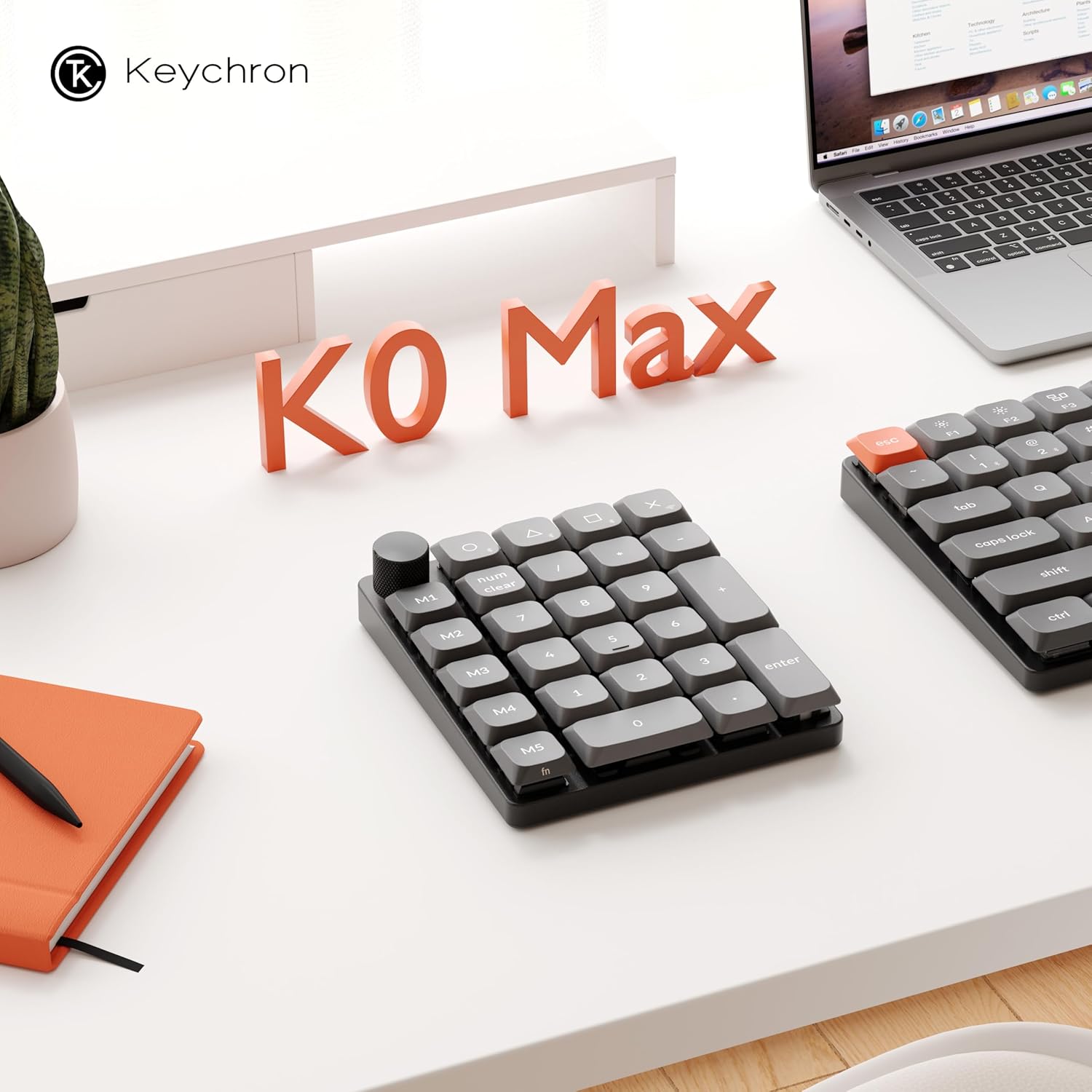 Keychron K0 Max QMK Wireless Custom Number Pad