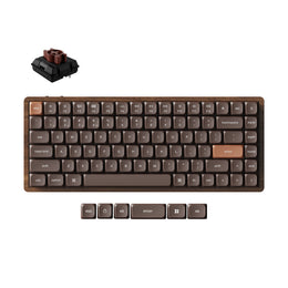 Keychron K3 Max QMK Wireless Custom Mechanical Keyboard - All Wood Special Edition (US ANSI Layout)