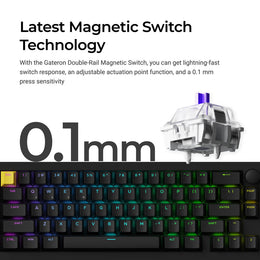 Lemokey P2 HE Wireless Magnetic Switch Custom Gaming Keyboard (US ANSI Layout)