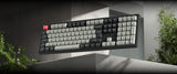 ISO Layout Profile Dye-Sub PBT Full Keycap Set - Black and White