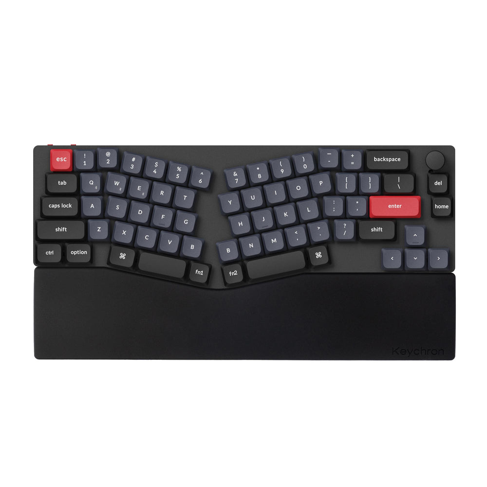 Keychron V1 Max QMK/VIA Wireless Custom Mechanical Keyboard (US ANSI L ...