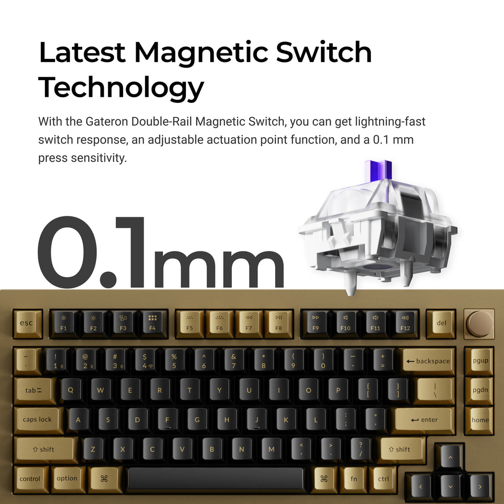 Keychron Copper Keychron Q1 HE QMK Wireless Custom Keyboard - Copper Edition – Keychron ...