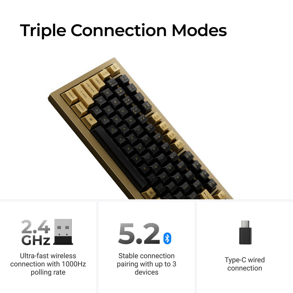 Keychron Copper Keychron Q1 HE QMK Wireless Custom Keyboard - Copper Edition – Keychron ...