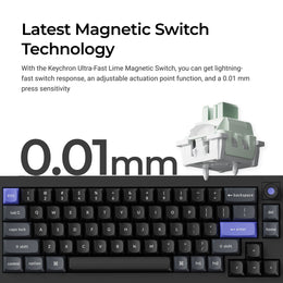 Keychron Q2 HE 8K Wired Magnetic Switch Keyboard (US ANSI Layout)