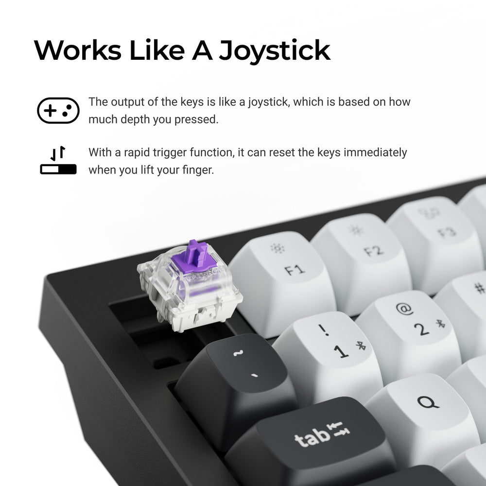 Keychron Q6 HE QMK Wireless Custom Keyboard ISO Layout Collection