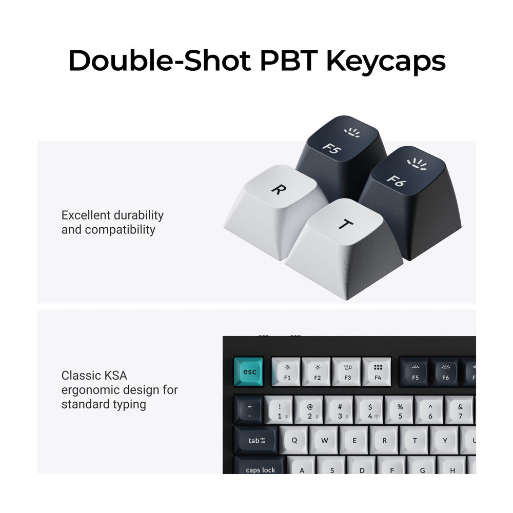 Combo: Keychron Q6 Max QMK Wireless Keyboard + Silicone Palm Rest