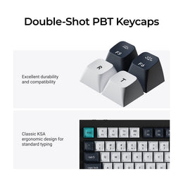 Combo: Keychron Q6 Max QMK Wireless Keyboard + Silicone Palm Rest