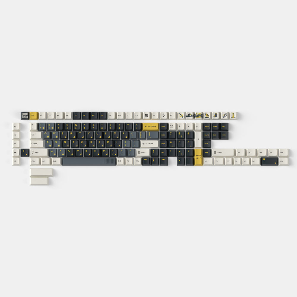 Retro Garage - Cherry Profile Dye-Sub PBT Full Keycap Set – Keychron Canada